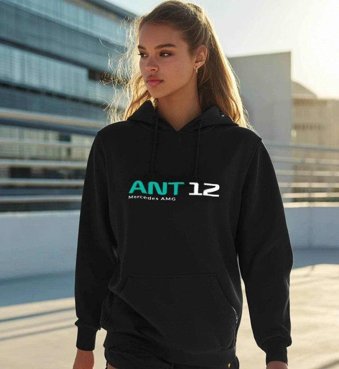 Image of NOVAWEAR ANT 12 Motorsport Hoodie – Limited Edition Streetwear